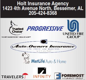 Holt Insurance Agency Inc | 1423 4th Ave N, Bessemer, AL 35020, USA | Phone: (205) 424-8368