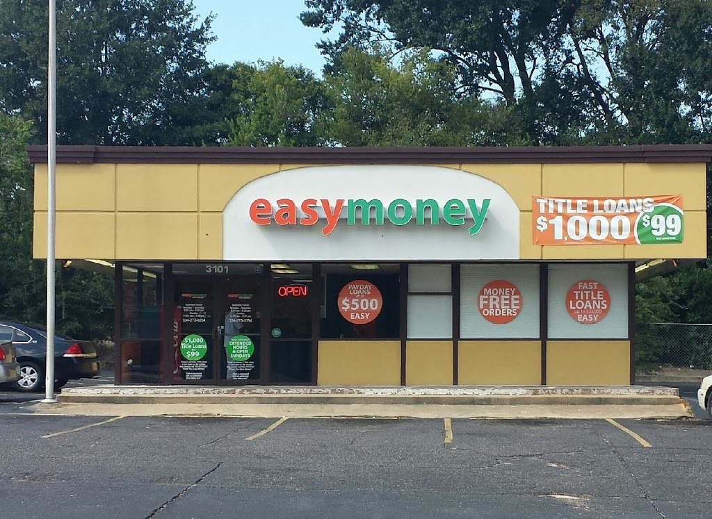 Easy Money | 3101 Atlanta Hwy, Montgomery, AL 36109, USA | Phone: (334) 273-0354