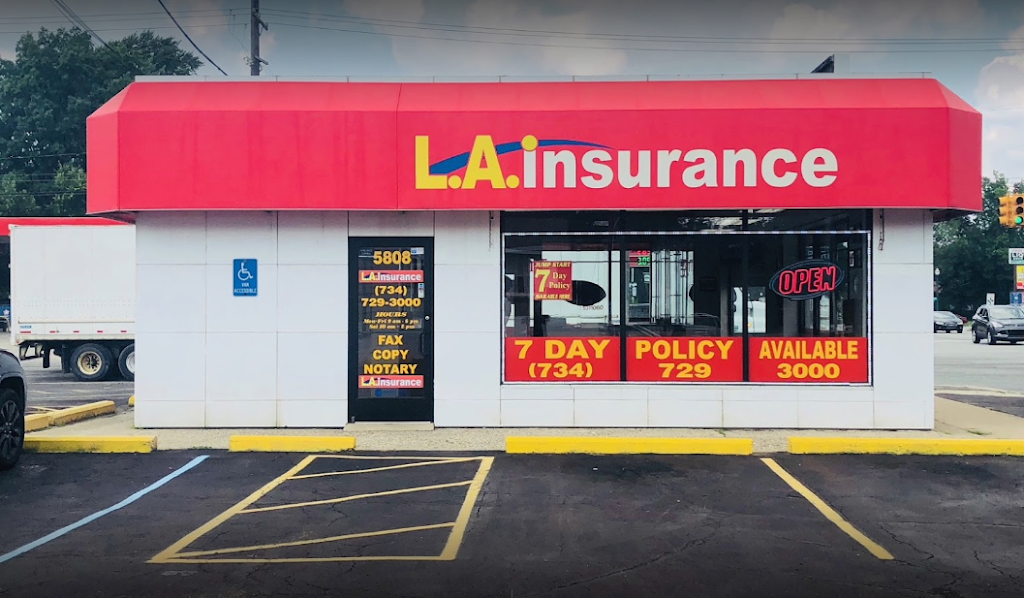 L.A. Insurance | 5808 S Wayne Rd, Romulus, MI 48174, USA | Phone: (734) 729-3000