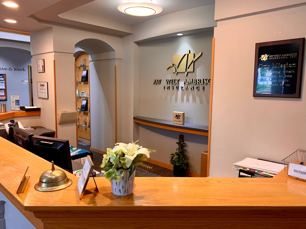 AW Welt Ambrisco Insurance | 24 Westside Dr, Iowa City, IA 52246, USA | Phone: (319) 887-3700