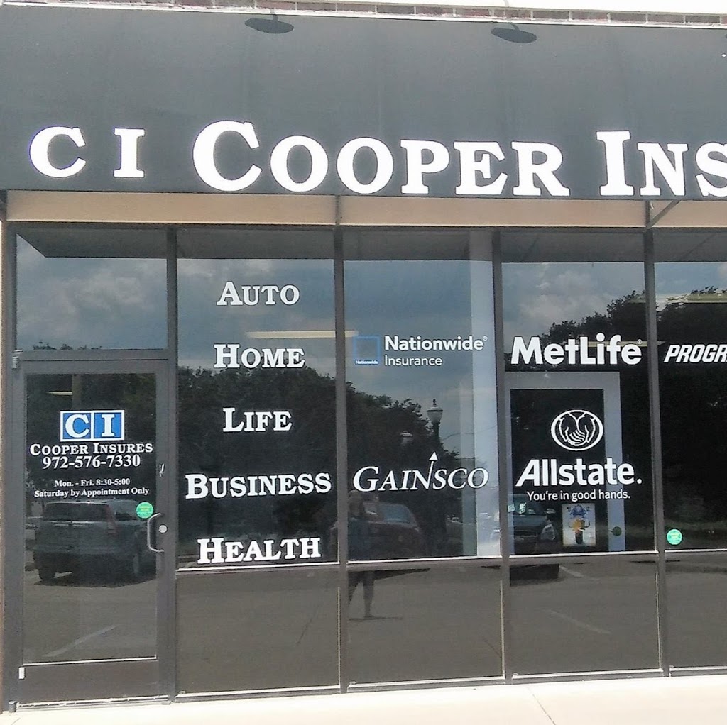 Cooper Insures | 100 Plaza Dr #500, Red Oak, TX 75154, USA | Phone: (972) 576-7330