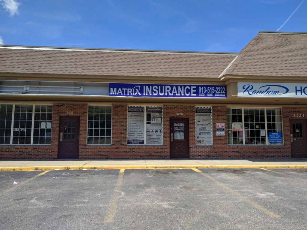 Matrix Insurance | 4208 Rainbow Blvd, Kansas City, KS 66103, USA | Phone: (913) 515-2222