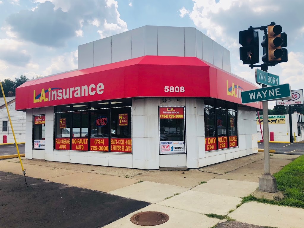 L.A. Insurance | 5808 S Wayne Rd, Romulus, MI 48174, USA | Phone: (734) 729-3000