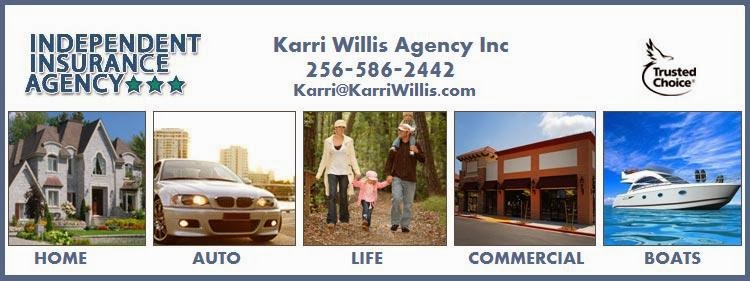 Karri Willis Insurance Agency | 33 Golfview Dr NE, Arab, AL 35016, USA | Phone: (256) 586-2442