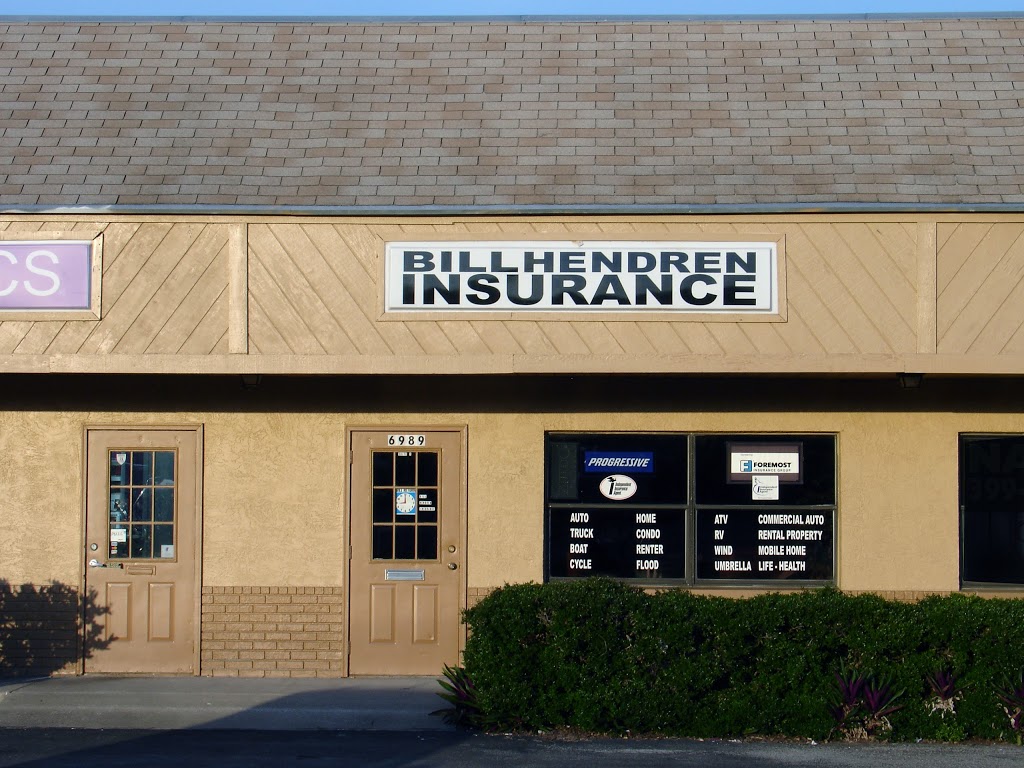 BILL HENDREN INSURANCE AGENCY | 6989 Seminole Blvd #2, Seminole, FL 33772, USA | Phone: (727) 209-9100