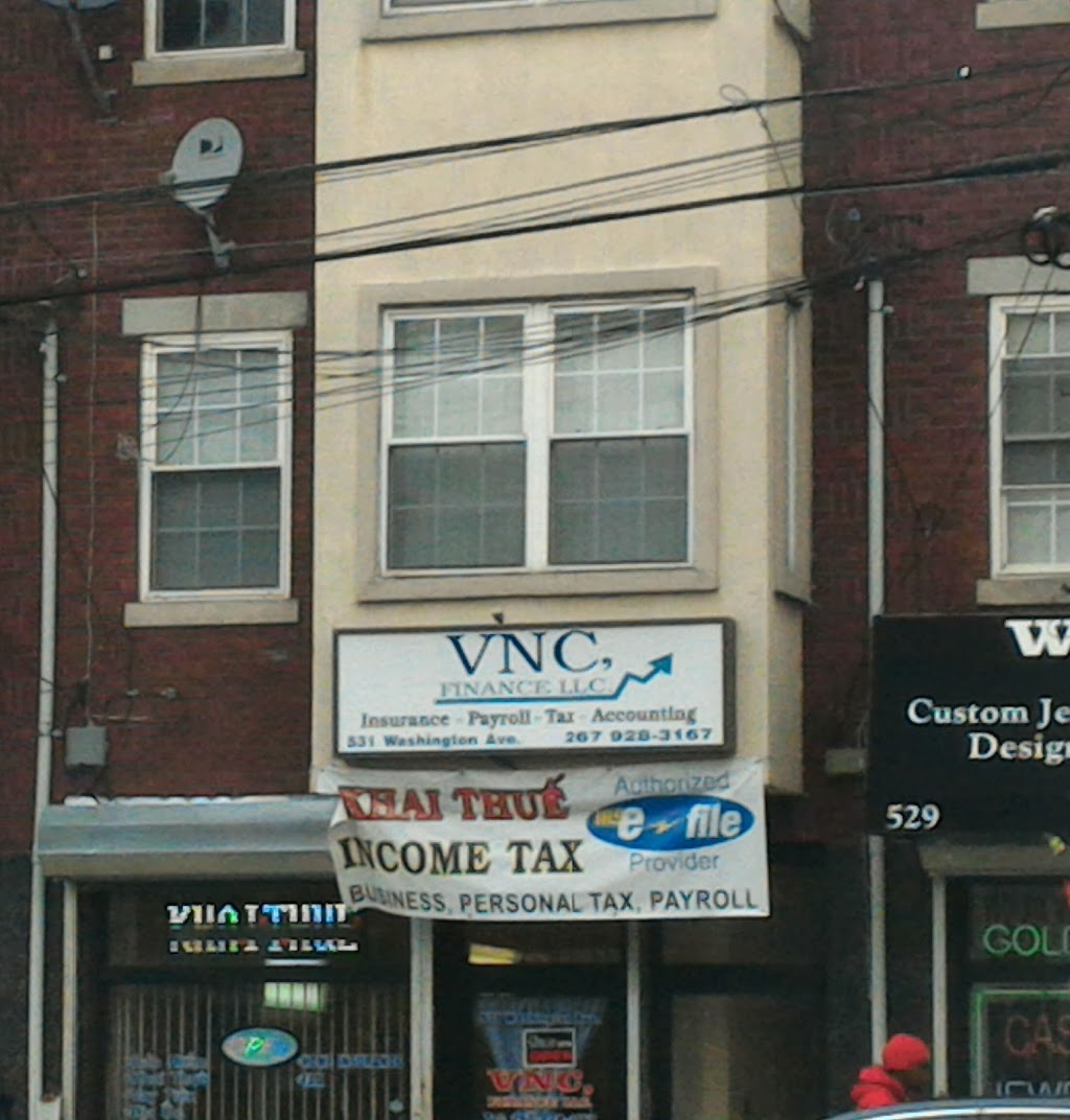 VNC Finance LLC | 531 Washington Ave, Philadelphia, PA 19147, USA | Phone: (267) 928-3167