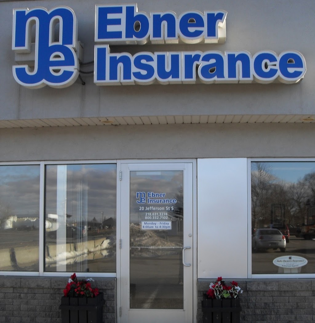 Ebner Insurance | 20 Jefferson St S, Wadena, MN 56482, USA | Phone: (218) 631-3274