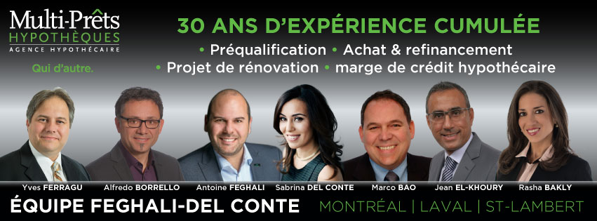 Multi-Prêts Hypothèques Laval - Bureau Feghali / Del Conte | 2986 Boulevard Saint-Martin O, Laval, QC H7T 2Y8, Canada | Phone: (514) 447-7874