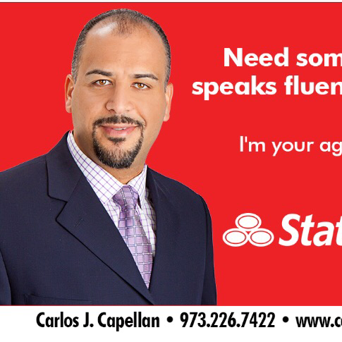 Carlos J. Capellan - State Farm Insurance Agent | 266 Bloomfield Ave, Caldwell, NJ 07006, USA | Phone: (973) 226-7422