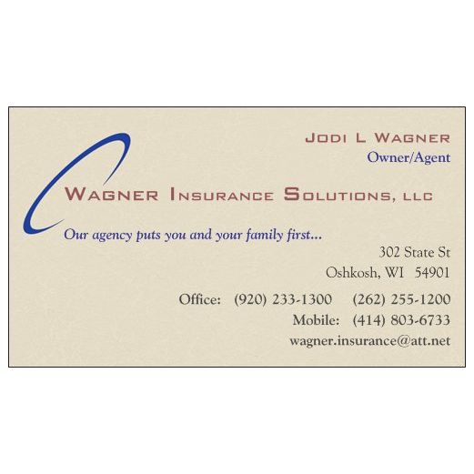 Wagner Insurance Solutions, LLC | 2140 S 87th St, West Allis, WI 53227, USA | Phone: (414) 803-6733