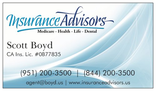Insurance Advisors | 28039 Scott Rd Suite D282, Murrieta, CA 92563, USA | Phone: (951) 200-3500