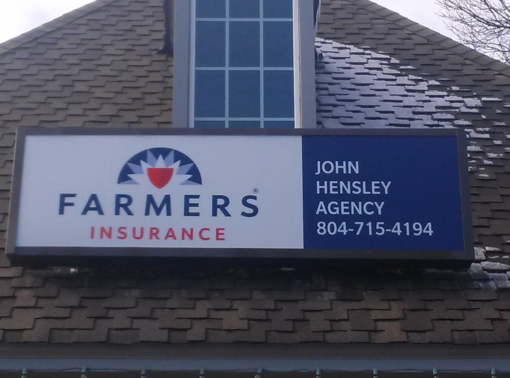 Farmers Insurance - John Hensley | 10310 Memory Ln Ste 1a, Chesterfield, VA 23832, USA | Phone: (804) 715-4194