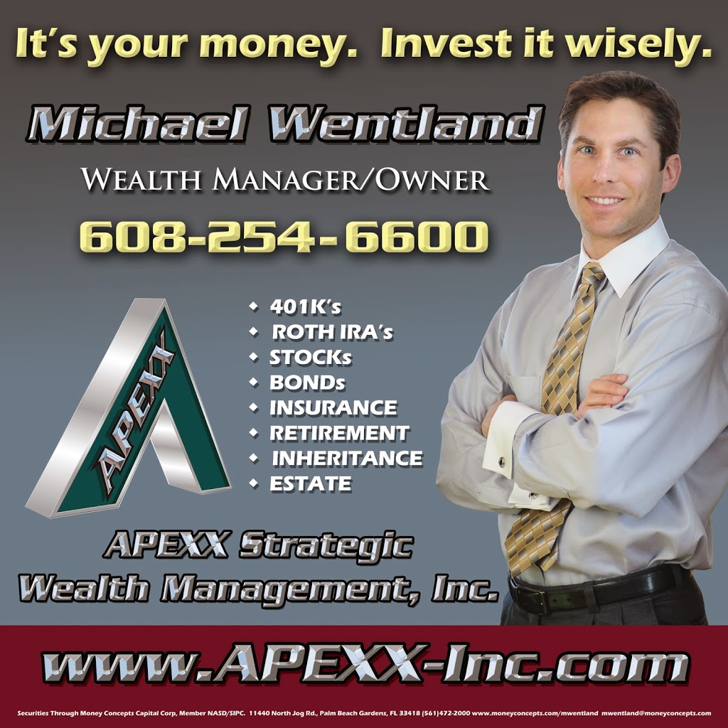 APEXX, LLC - Strategic Wealth Management | 20 W Munroe Ave, Wisconsin Dells, WI 53965, USA | Phone: (608) 254-6600