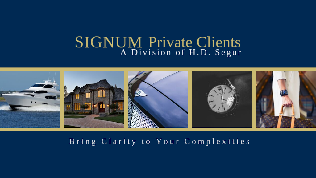 Signum Private Clients, A Division of H.D. Segur | 156 Knotter Dr, Cheshire, CT 06410, USA | Phone: (203) 699-4602