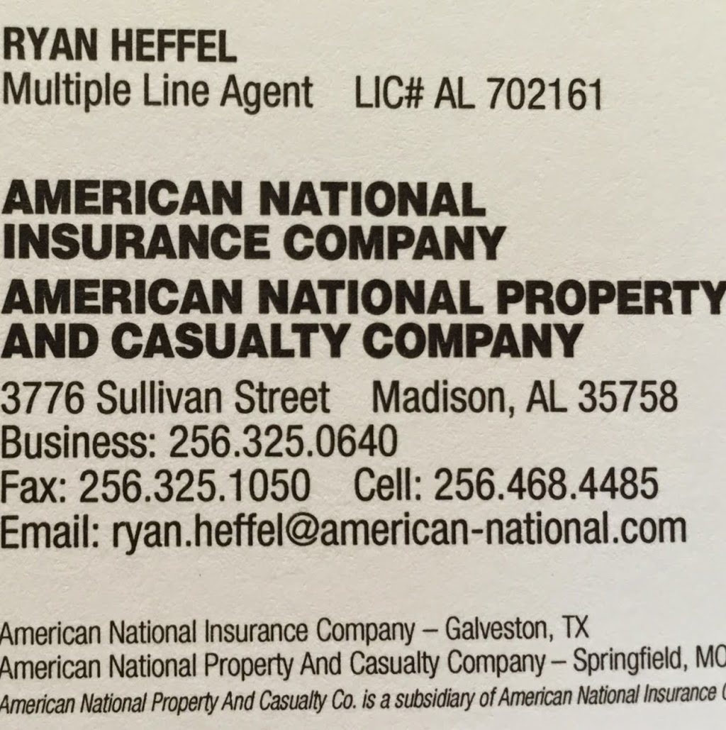 The Heffel Agency | 3776 Sullivan St f, Madison, AL 35758, USA | Phone: (256) 325-0640