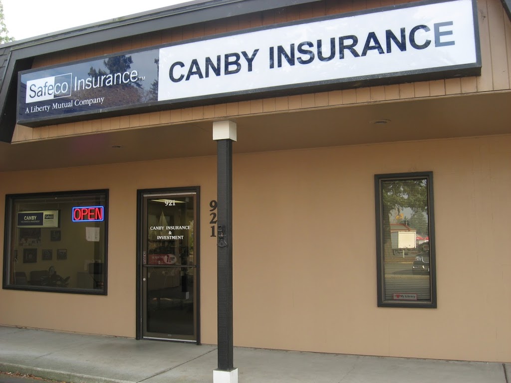 Canby Insurance & Investment | 921 SW 4th Ave, Canby, OR 97013, USA | Phone: (503) 266-2249