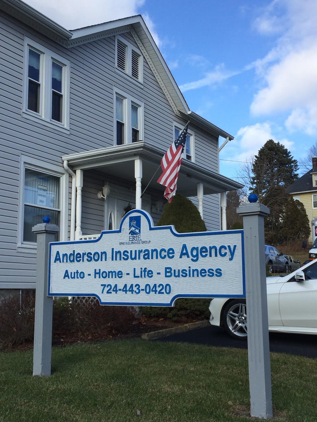 Anderson Insurance Agency | 5931 Heckert Rd, Bakerstown, PA 15007, USA | Phone: (724) 443-0420