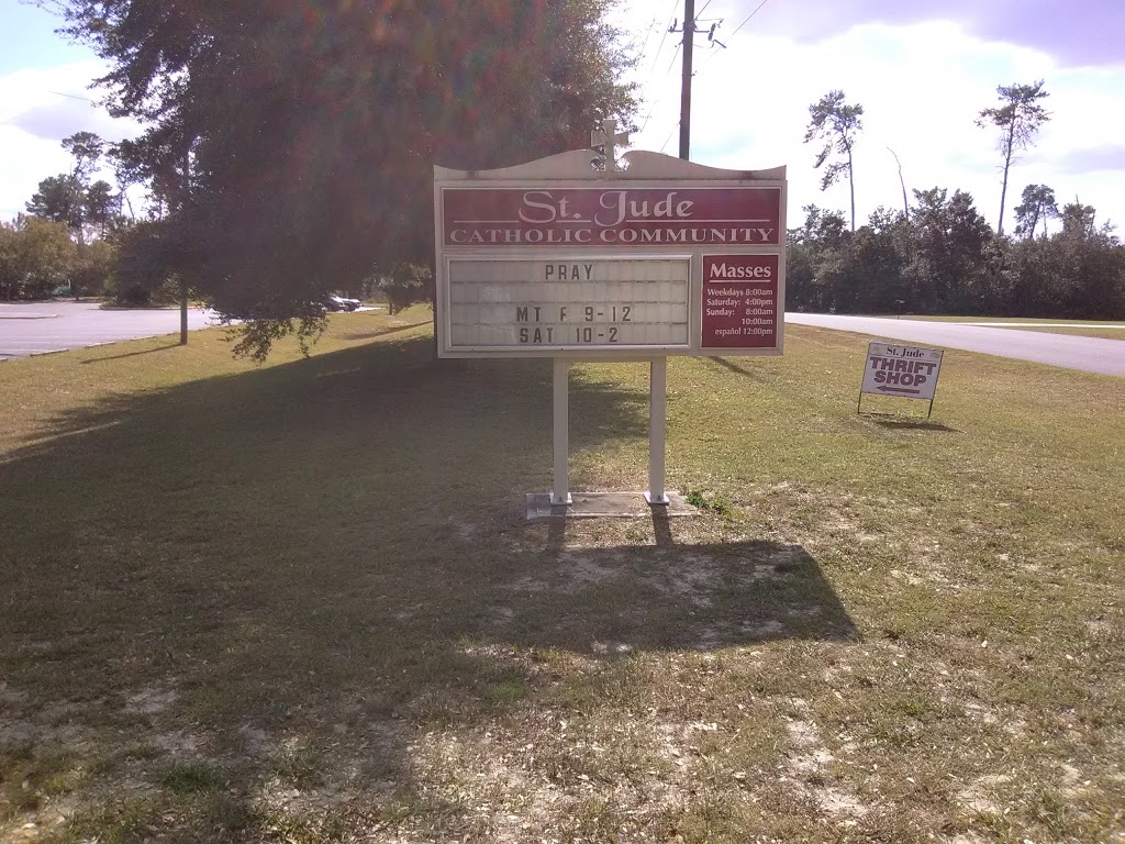 Saint Jude Catholic Church | 443 Marion Oaks Dr, Ocala, FL 34473, USA | Phone: (352) 347-0154