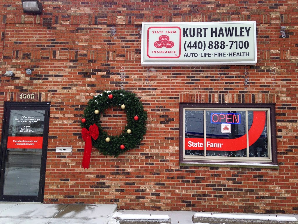 State Farm: Kurt Hawley | 4505 W Pleasant Valley Rd, Parma, OH 44134, USA | Phone: (440) 888-7100