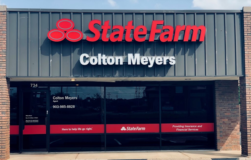 Colton Meyers - State Farm Insurance Agent | 734 US Hwy 259 N, Kilgore, TX 75662, USA | Phone: (903) 985-8828