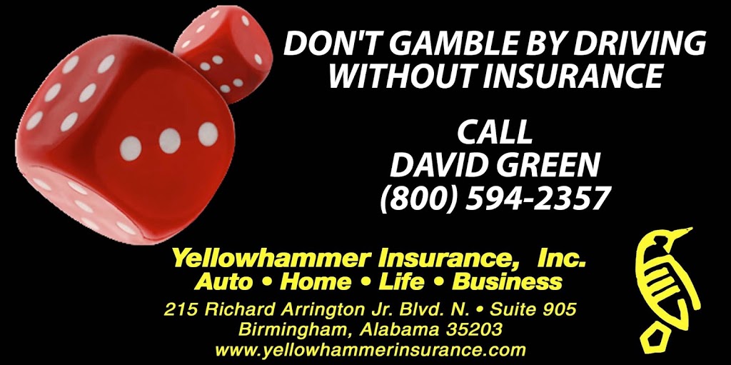 Yellowhammer Insurance Agency | 1167 6th St SW, Alabaster, AL 35007, USA | Phone: (205) 624-3101