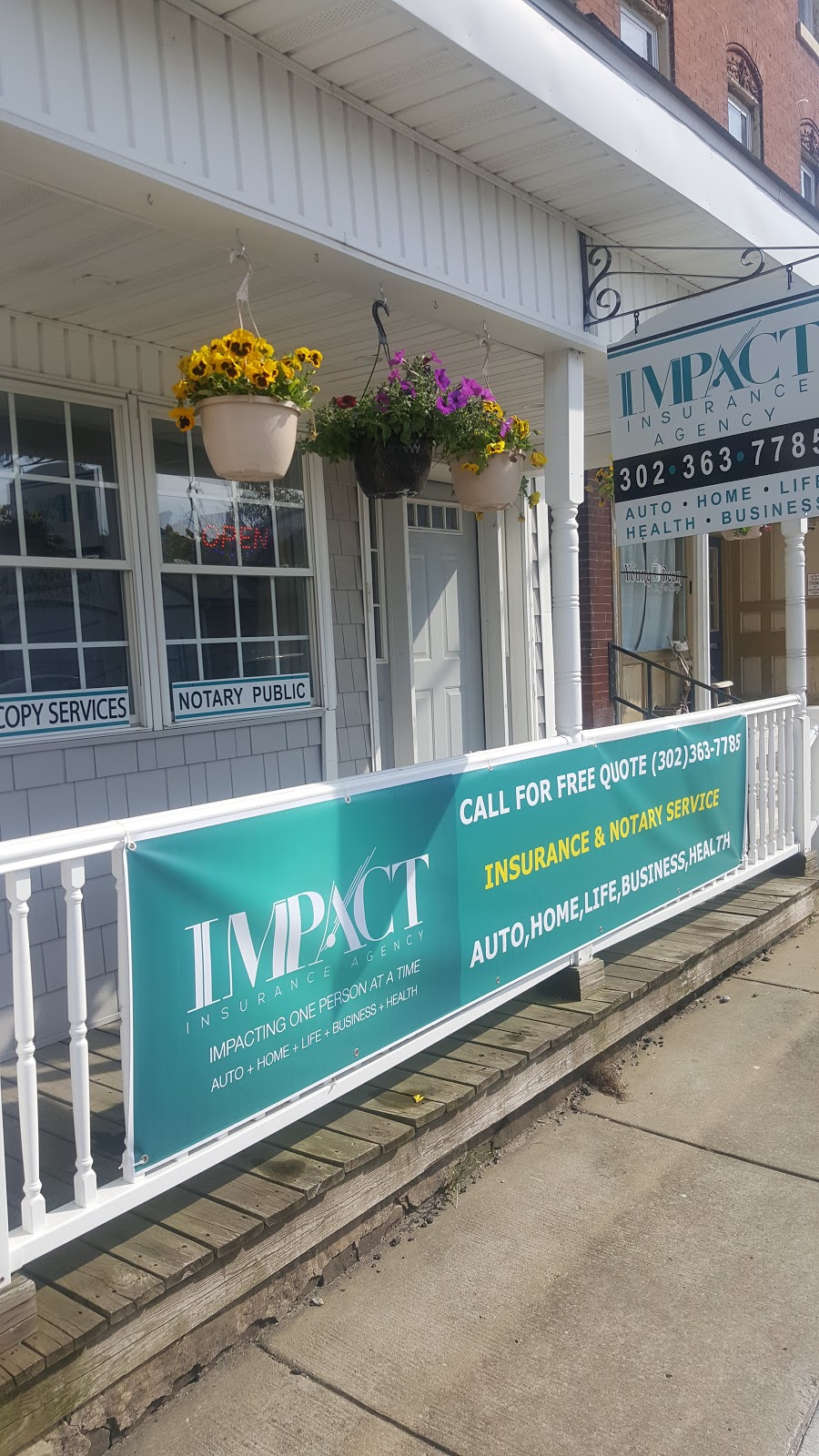 Impact Insurance Agency,Inc | 312 Main St, Clayton, DE 19938, USA | Phone: (302) 363-7785