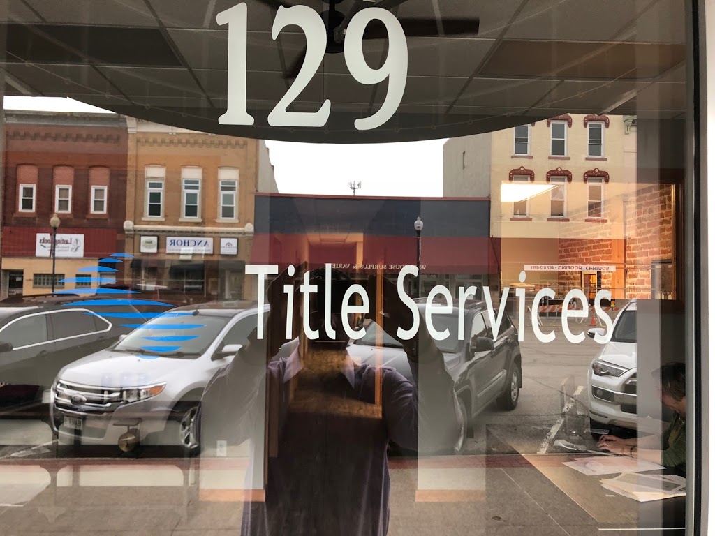 Title Services of Saunders County | 129 E 5th St, Wahoo, NE 68066, USA | Phone: (402) 443-3081