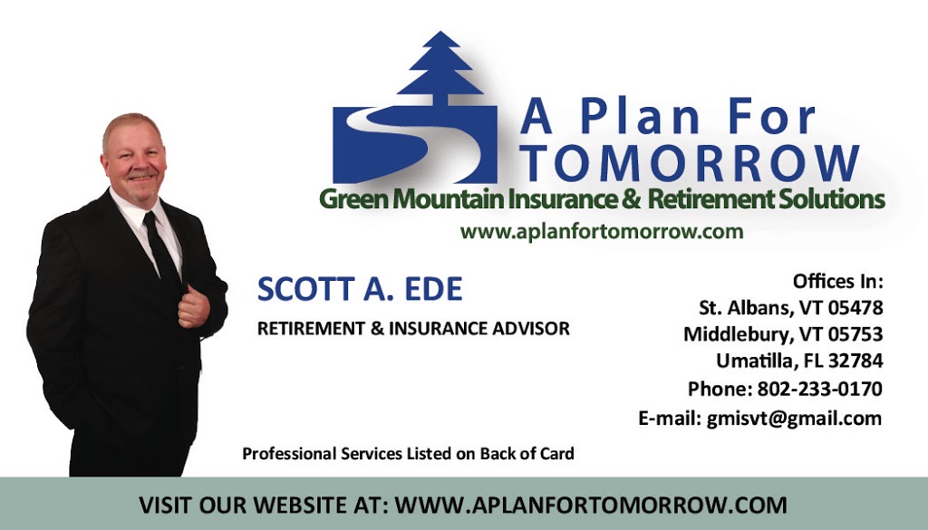 Green Mountain Insurance & Retirement Solutions - Vermont | 48 Merchants Row, Middlebury, VT 05753, USA | Phone: (802) 233-0170