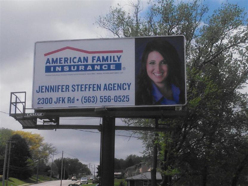 American Family Insurance - Jennifer Steffen | 2300 John F Kennedy Rd, Dubuque, IA 52002, USA | Phone: (563) 556-0525