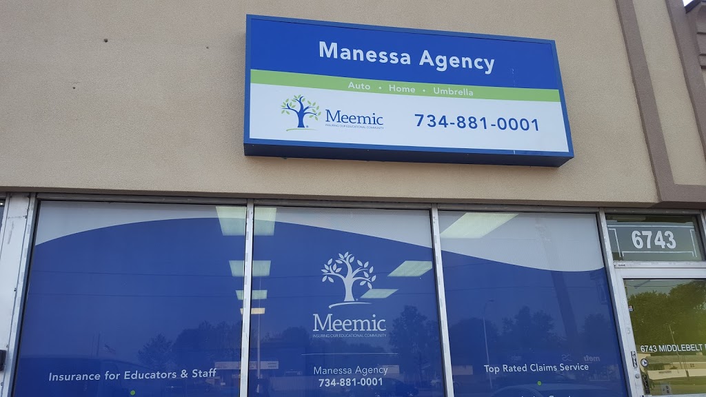 Manessa Agency - Meemic Insurance Agent | 6743 Middlebelt Rd, Garden City, MI 48135, USA | Phone: (734) 881-0001