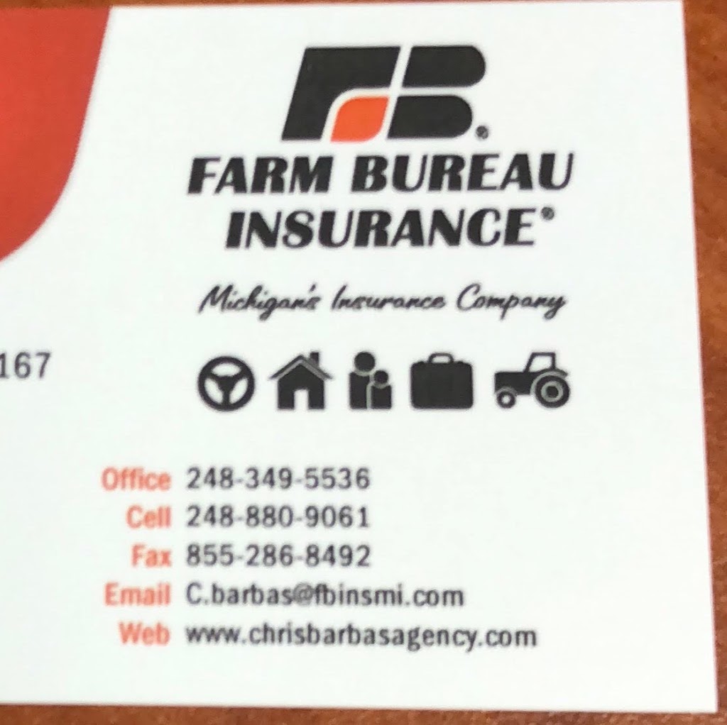 Chris Barbas Agency- Farm Bureau Insurance | 137 CadyCenter, Northville, MI 48167, USA | Phone: (248) 349-5536