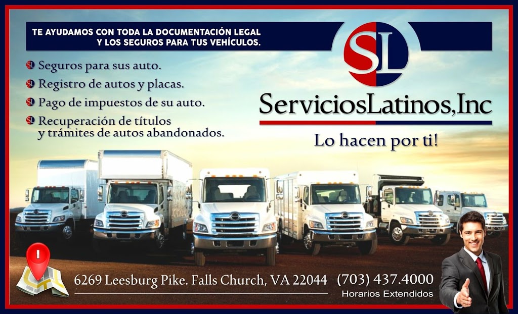 Servicios Latinos, Inc. | 6269 Leesburg Pike, Falls Church, VA 22044, USA | Phone: (703) 437-4000