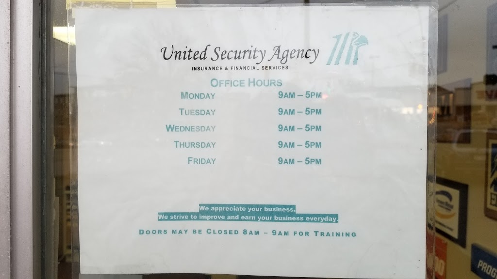 United Security Agency | 1207 Fairmont Ave, Fairmont, WV 26554, USA | Phone: (304) 363-1660