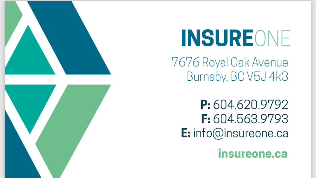 InsureOne | 7676 Royal Oak Ave, Burnaby, BC V5J 4K3, Canada | Phone: (604) 620-9792