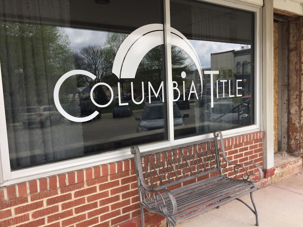 Columbia Title | 312 4th St, Covington, IN 47932, USA | Phone: (765) 293-0888