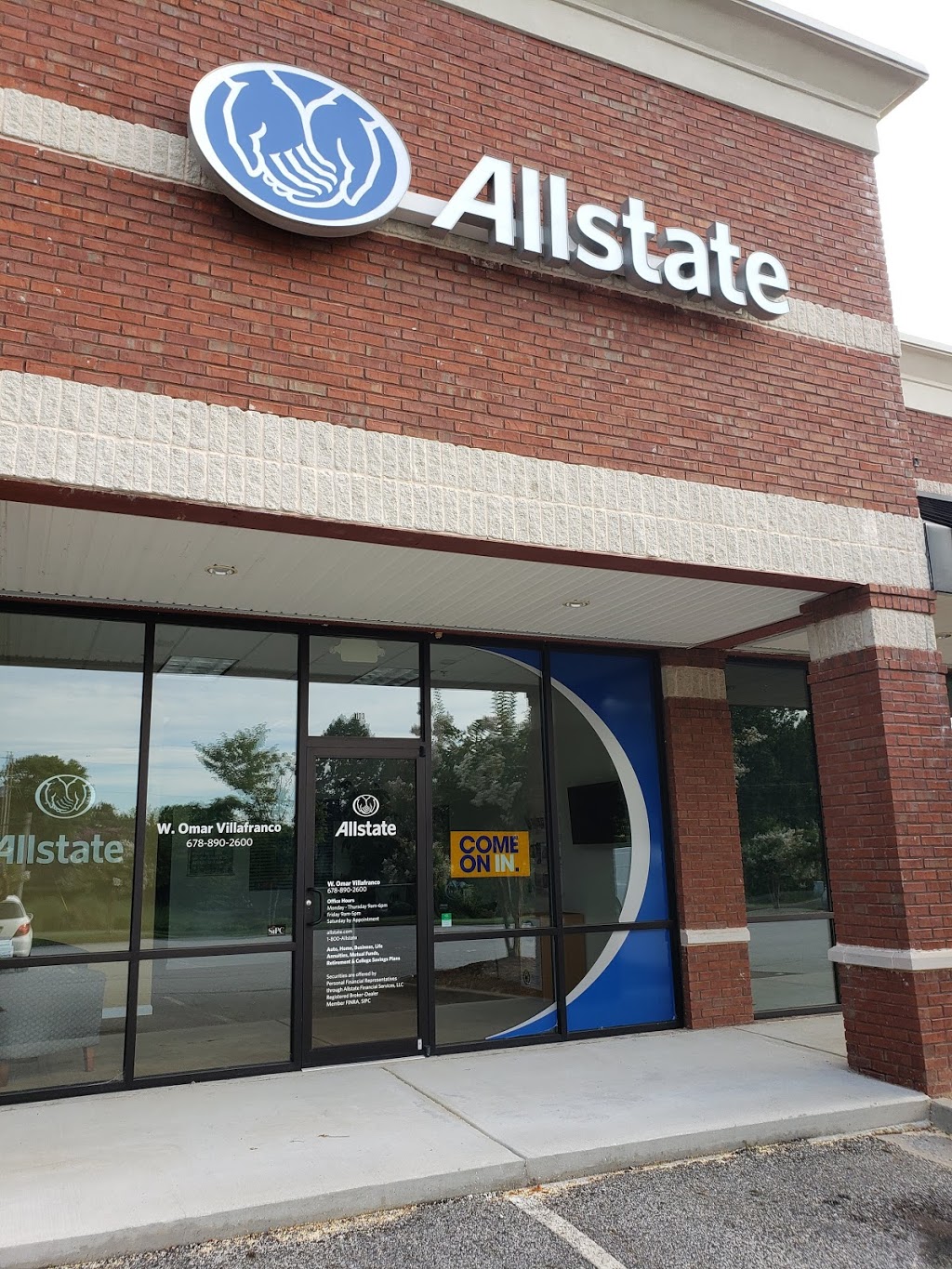 W. Omar Villafranco: Allstate Insurance | 1880 Braselton Hwy Ste 103, Lawrenceville, GA 30043, USA | Phone: (678) 890-2600