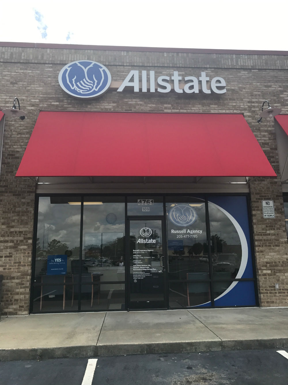 Pete Russell: Allstate Insurance | 4761 Letson Farms Pkwy Ste 109c, McCalla, AL 35111, USA | Phone: (205) 477-7785