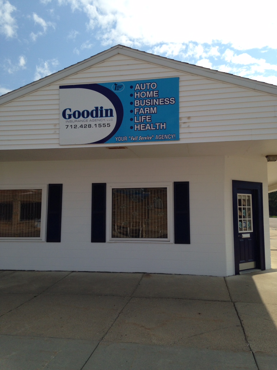 Goodin Insurance Agency | 400 Evans St, Sloan, IA 51055, USA | Phone: (712) 428-1555