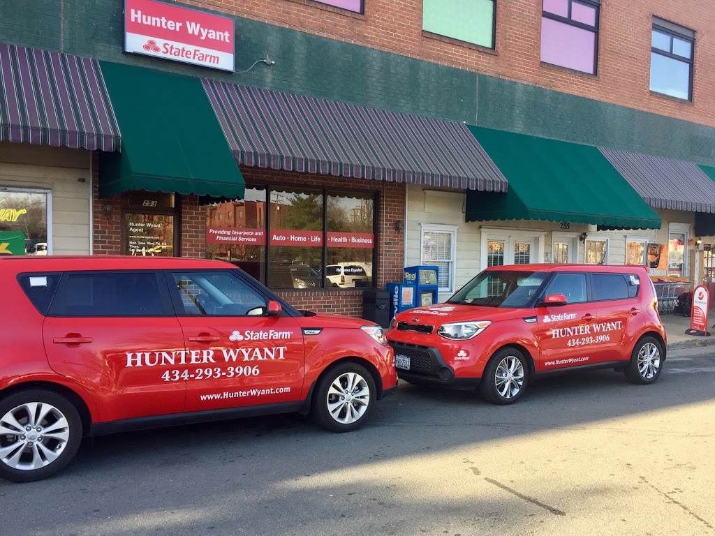 State Farm: Hunter Wyant | 253 Ridge McIntire Rd, Charlottesville, VA 22903, USA | Phone: (434) 293-3906