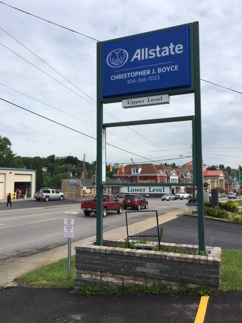 Christopher J. Boyce: Allstate Insurance | 412 Fairmont Ave Ste 1, Fairmont, WV 26554, USA | Phone: (304) 366-7023