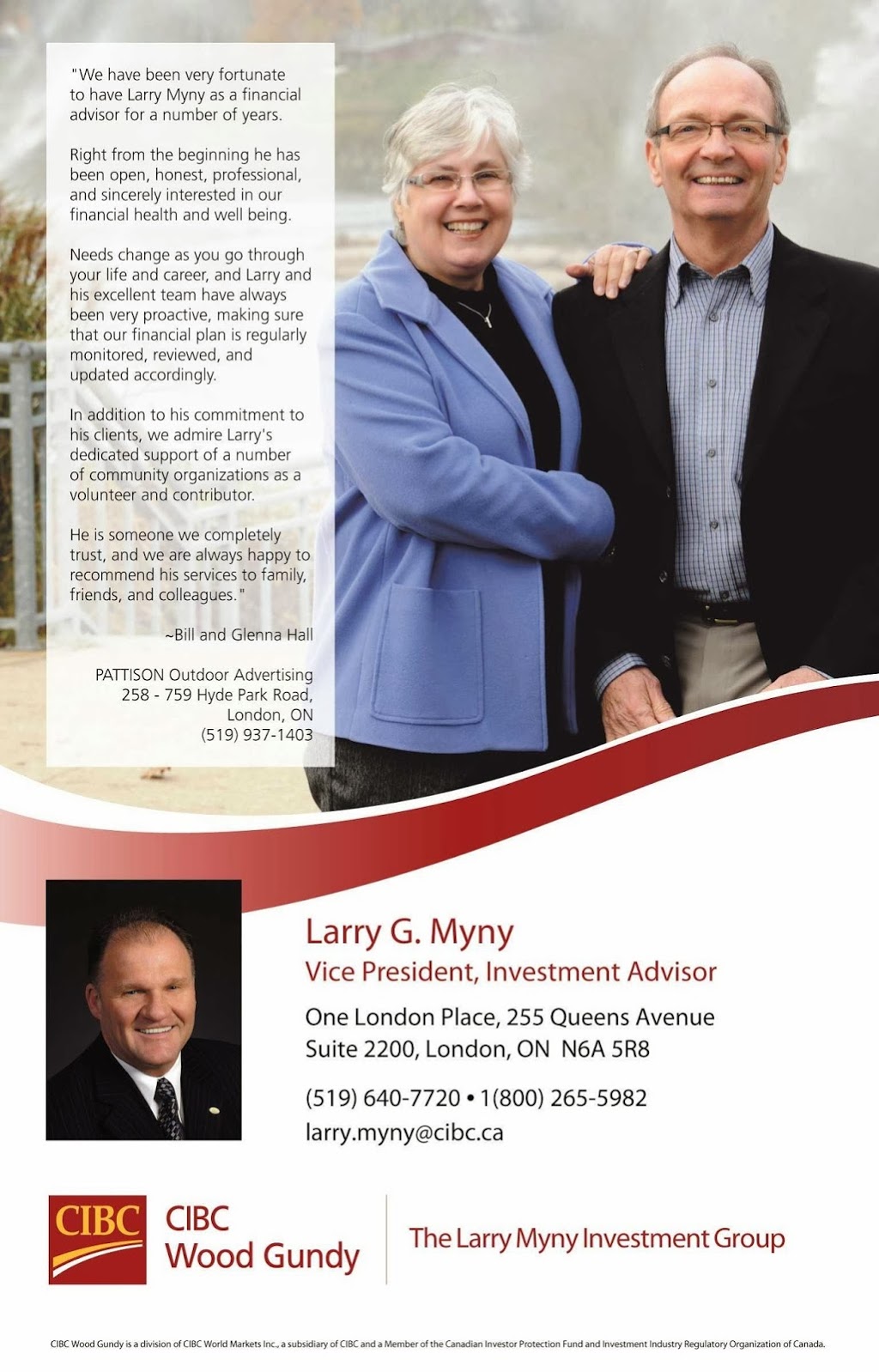 The Larry Myny Investment Group | 255 Queens Ave, London, ON N6A 5R8, Canada | Phone: (519) 640-7720