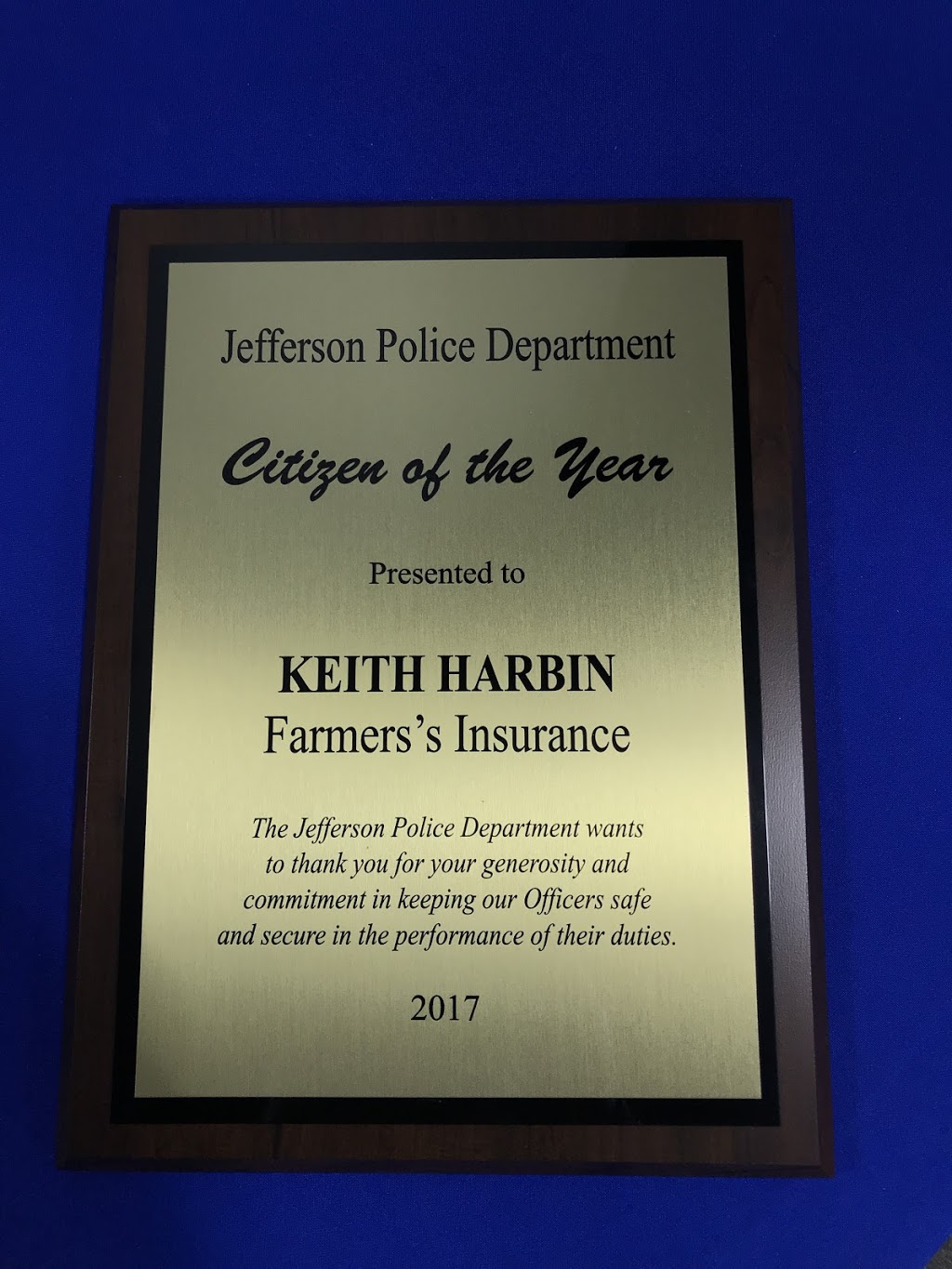 Farmers Insurance - Keith Harbin | 55 Freedom Pkwy Ste 114, Hoschton, GA 30548, USA | Phone: (706) 658-0008