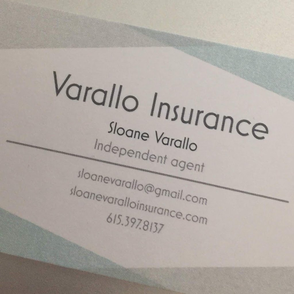 Sloane Varallo Insurance | 296 White Bridge Pike unit b, Nashville, TN 37209, USA | Phone: (615) 397-8137