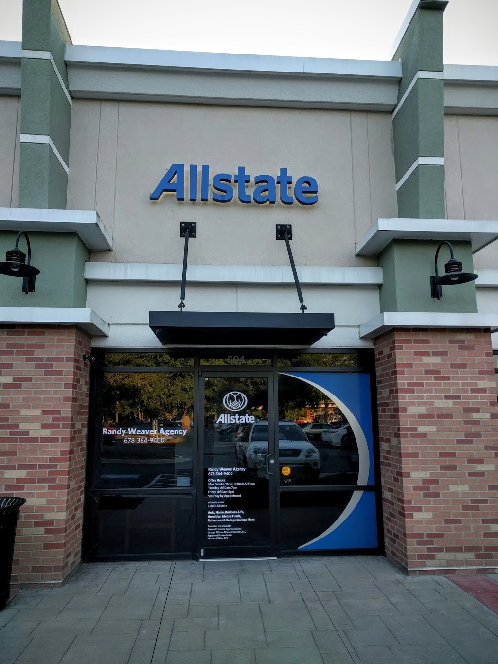 Randy Weaver: Allstate Insurance | 604 Crosstown Drive, Peachtree City, GA 30269, USA | Phone: (678) 364-9400