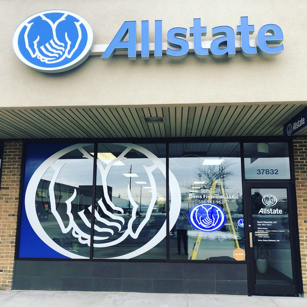 Davis Financial Allstate | 37832 Van Dyke Ave, Sterling Heights, MI 48312, USA | Phone: (586) 983-9627