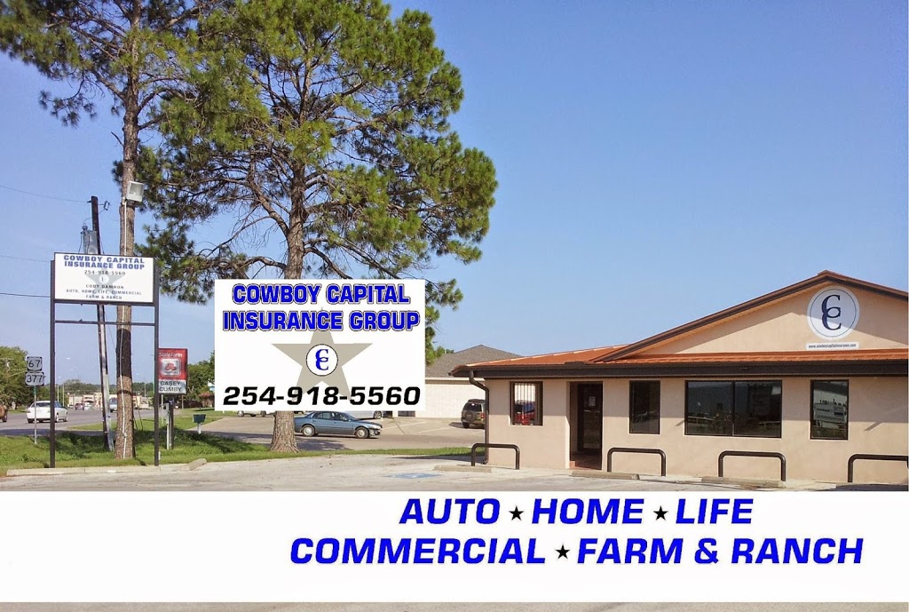 Cowboy Capital Insurance Group | 2155 W South Loop, Stephenville, TX 76401, USA | Phone: (254) 918-5560