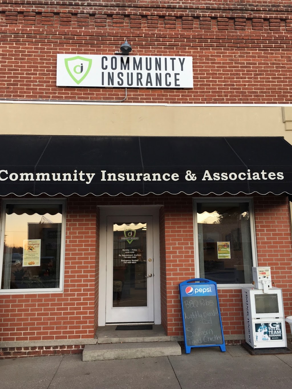 Community Insurance | 130 N Main St, Iola, WI 54945, USA | Phone: (715) 445-3165