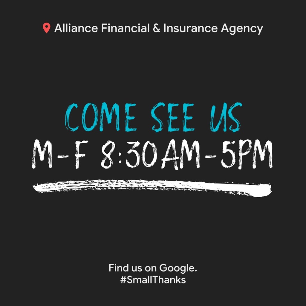 Alliance Financial & Insurance Agency | 423 W Main St, Lowell, MI 49331, USA | Phone: (616) 897-1515