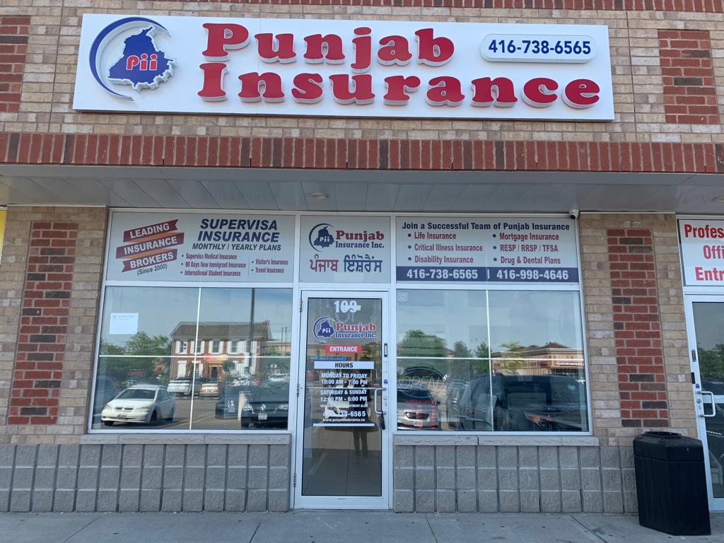 Punjab Insurance® [SuperVisa Insurance,Life Insurance,Disability | 5 Brisdale Dr Unit 109, Brampton, ON L7A 0S9, Canada | Phone: (416) 738-6565