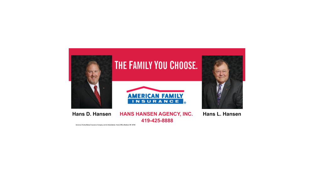 American Family Insurance - Hans D Hansen Agency Inc | 319 W Crawford St, Findlay, OH 45840, USA | Phone: (419) 425-8888